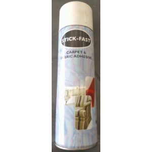 Stick Fast carpet spray adhesive can